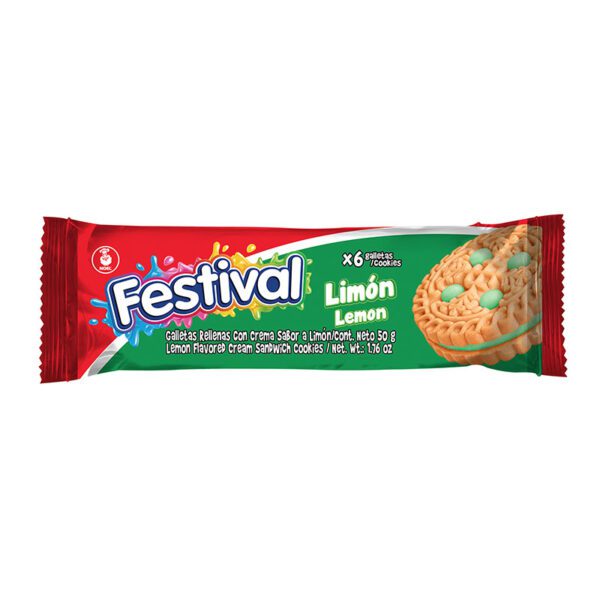 Galleta Festival Limón 12 Paquete X6 Galletas