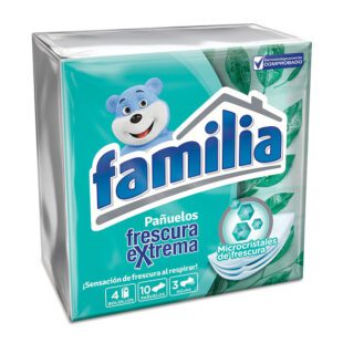 Pañuelos Familia Bolsillo Frescura Extrema 4 Unidades