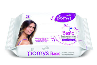 Toalla Desmaquilladora Familia Pomys Basic 28 Unidades