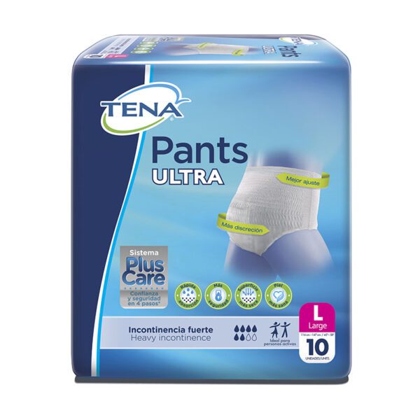 Pañal Tena Pants Ultra Large Plus Care 10 Unidades - Imagen 2