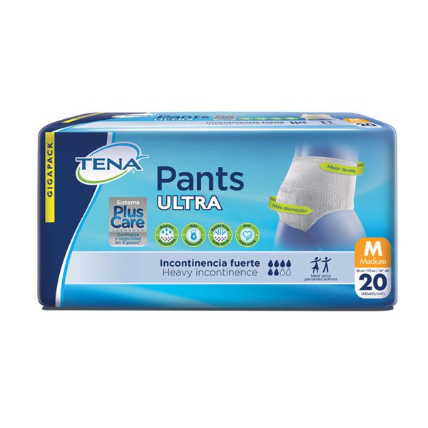Pañal Tena Pants Ultra Medium Plus Care 20 Unidades - Imagen 2