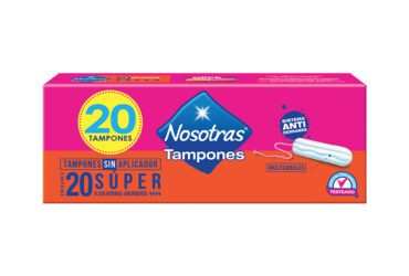 Tampones Nosotras Digital Super 20 Unidades