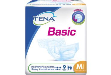Pañal Tena Basic Medium Tipo Tela 9 Unidades