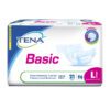 Pañal Tena Basic Grande Tipo Tela 21 Unidades