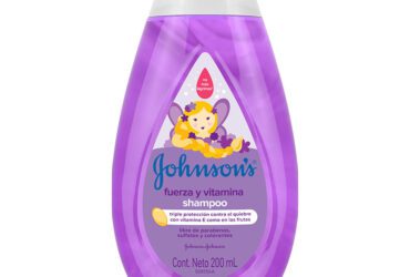 Shampoo Jj Baby Fuerza Y Vitamina E 200 Ml