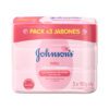 3 Jabón Johnson Baby Humectación 110 Gr Pack - Imagen 2