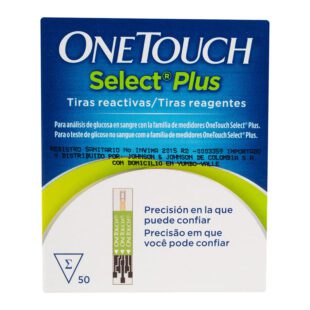 One Touch Tiras Select Plus 50 Uds (A)