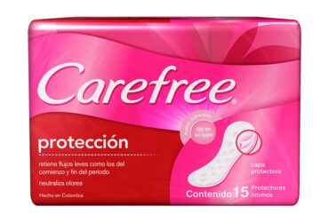 Protector Carefree Regular 15 Unidades