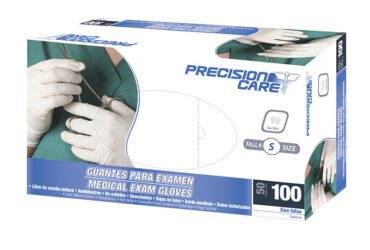 Guante Desech.Precision Latex 100 Uds S