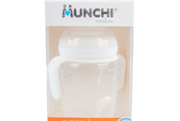 Biberón Munchi Magical Boca Ancha Con Manija 8 Oz