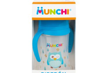 Biberón Munchi Manijas Boca Ancha 8 Oz