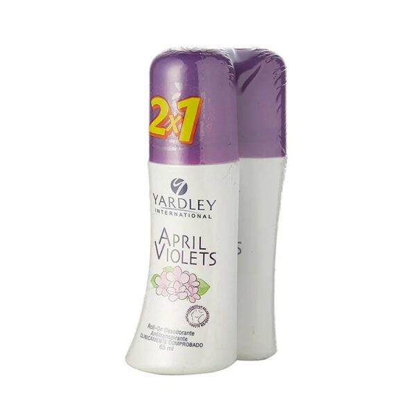 Desodorante April Violets Rollon 65 Ml 2X1
