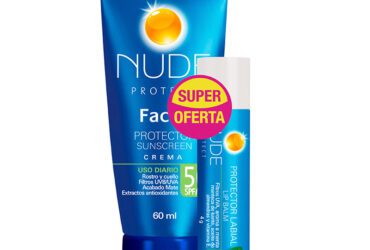 Protector Nude Facial Spf 50 60 Ml Gratis Protector Labial