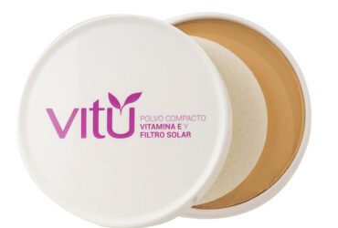 Polvo Compacto Vitu Vitamina E No.3 Nuez