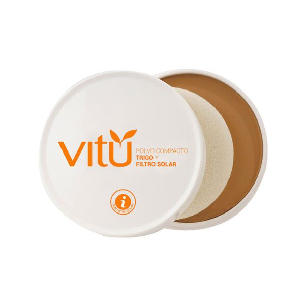 Polvo Vitu Trigo Filtro Solar No 5 Cacao - Imagen 2