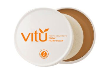 Polvo Vitu Trigo Filtro Solar No 5 Cacao