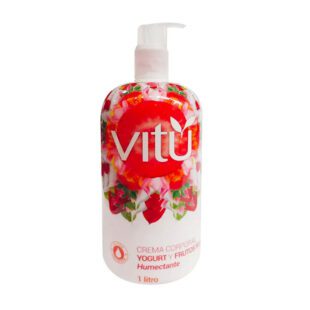 Crema Vitu Natural Touch Yogurt Frutos Rojos 1 Lt
