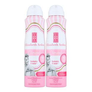 2 Desodorantes Elizabeth Arden Aerosol Clinical 165Gr
