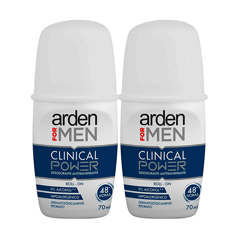 2 Desodorantes Afm Roll On Clinical 70 Ml Precio Especial