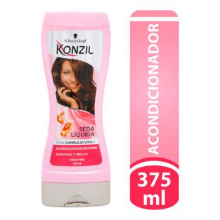 Acondicionador Konzil Seda Líquida Complejo Vita12 375Ml