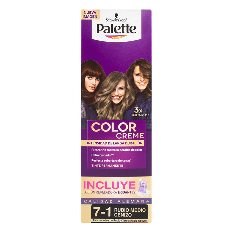 Palette Color Creme Tubo 71 Rubi Mediano Cenizo Gratis Oxigenta