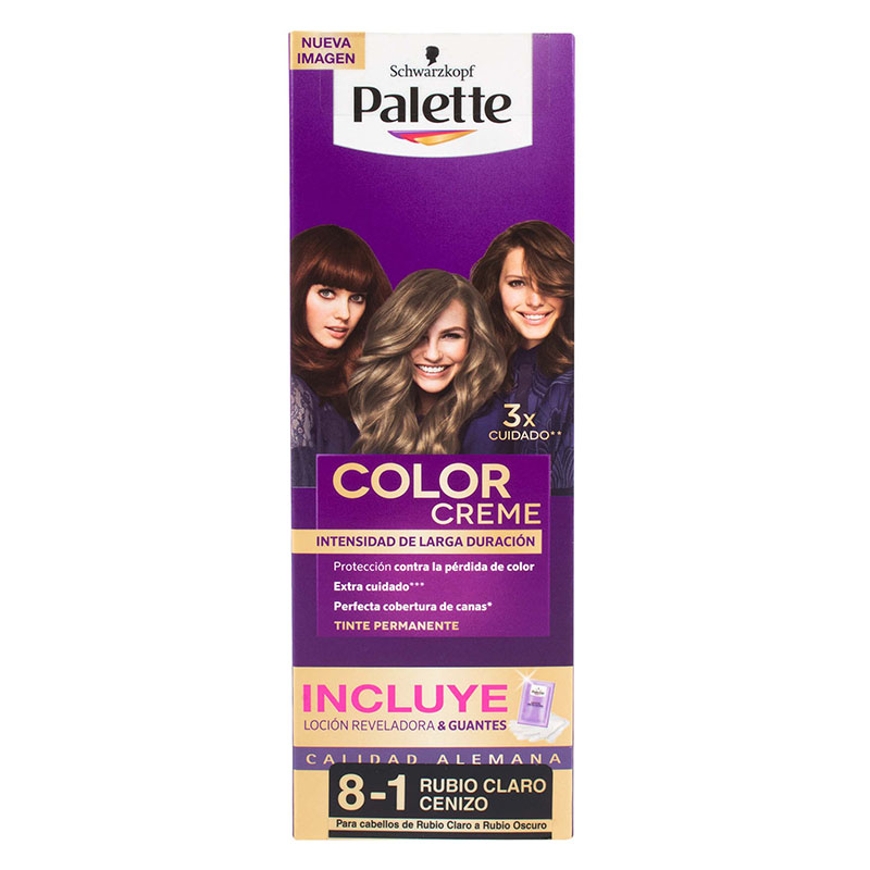 Palette Color Creme Tubo 81 Rubi Claro Cenizo Gratis Oxigenta