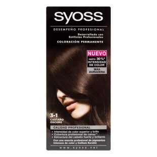 Syoss Tinte Kit 3-1 Castaño Oscuro