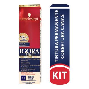 Igora Vital Tubo 1-1 Negro Azul