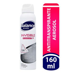 Desodorante Balance Aerosol Invisible 160 Ml M