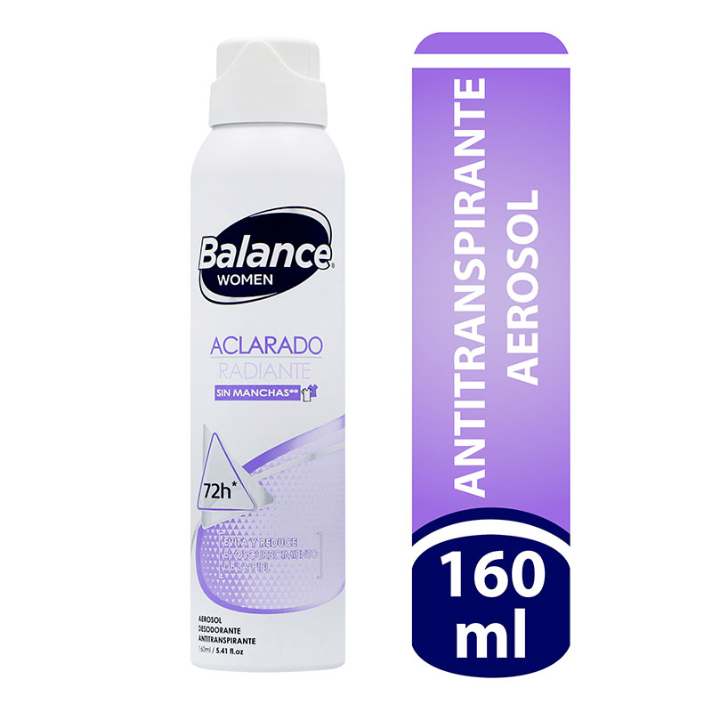 Desodorante Balance Aerosol Aclarado 160 Ml - Imagen 2