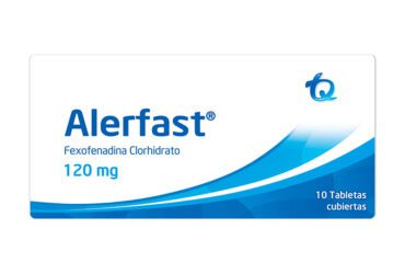 Alerfast 120 Mg 10 Tabletas (3%+)