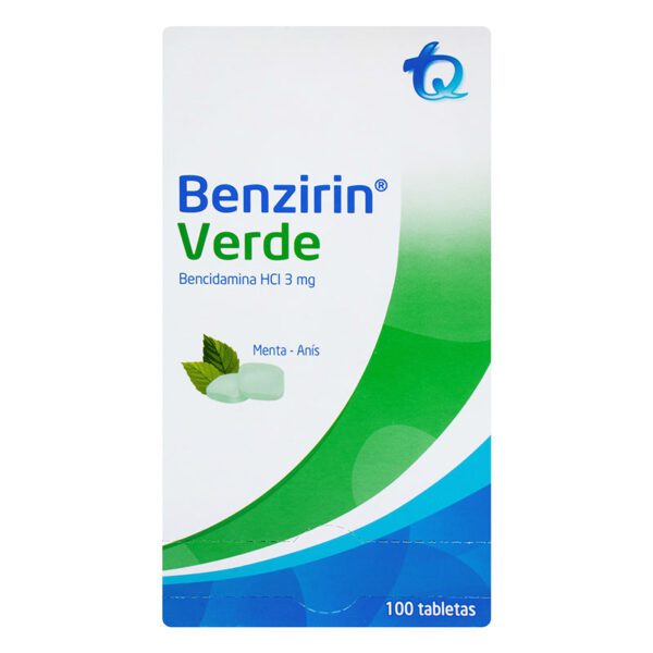 Benzirin Verde 100 Pastillas (A) - Imagen 2