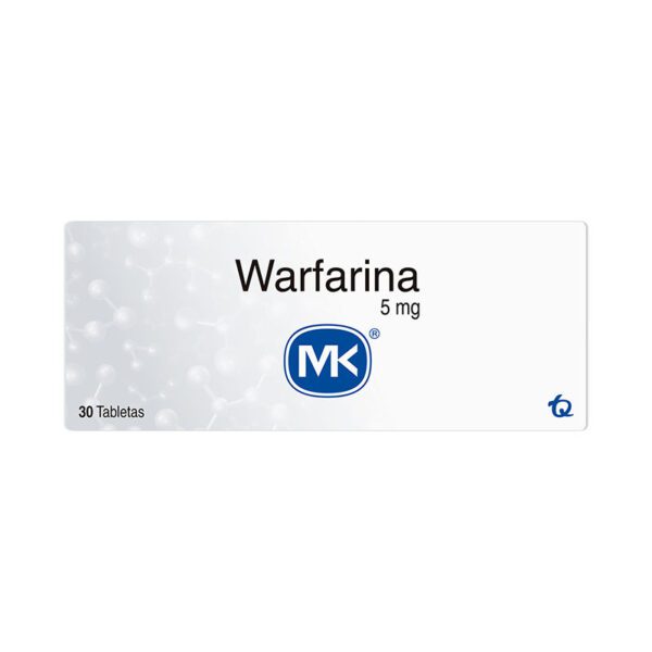 Warfarina 5 Mg 30 Tabletas Mk