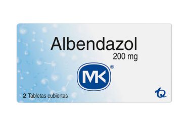 Albendazol 200 Mg 2 Tabletas Mk