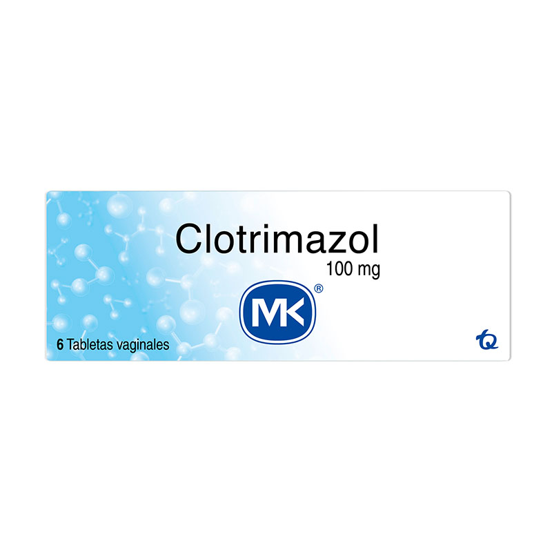 Clotrimazol 100 Mg 6 Tabletas Vaginales Mk - Imagen 2