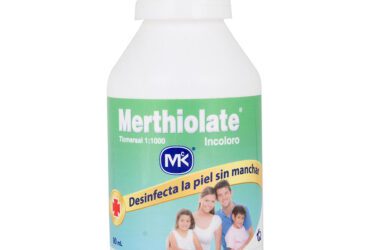 Merthiolate Incoloro Tecnoquimicas 90 Ml