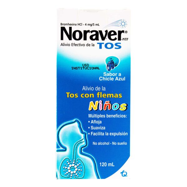 Noraver Tos Ninos Chic.Azul Jarabe 120Ml - Imagen 2