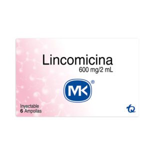 Lincomicina 600 Mg 6 Ampollas Mk