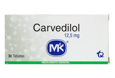 Carvedilol 12.5 Mg 30 Tabletas Mk(M)14820