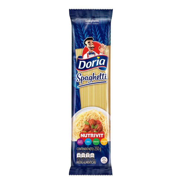 Pasta Spaghetti Doria 250 Gr - Imagen 2