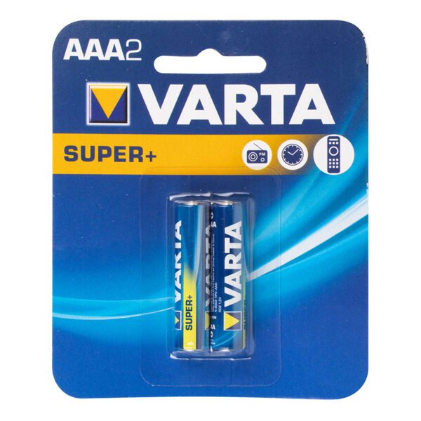 Pila Varta Aaa Zinc 2 Unidades