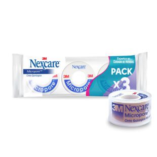 Micropore Piel 24X5 Dispen.Pack 3 Uds 3M
