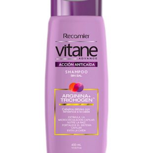 Shampoo Vitane Advance Anticaida Mujer 400Ml