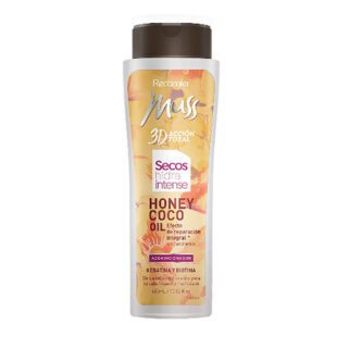 Acondicionador Mousse 3D Secos Honey Coco Oil 400 Ml