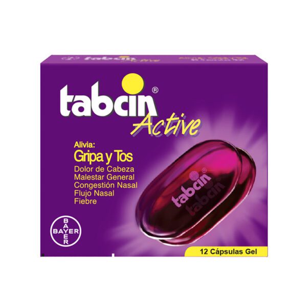 Tabcin Active Liquid Gel 12 Capsulas - Imagen 2
