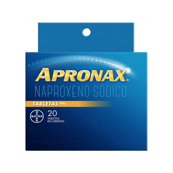 Apronax 550 Mg 20 Tabletas - Imagen 2