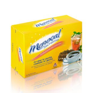 Menocal Sucralosa 100 Sobres