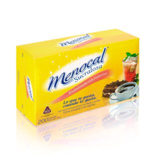 Menocal Sucralosa 200 Sobres