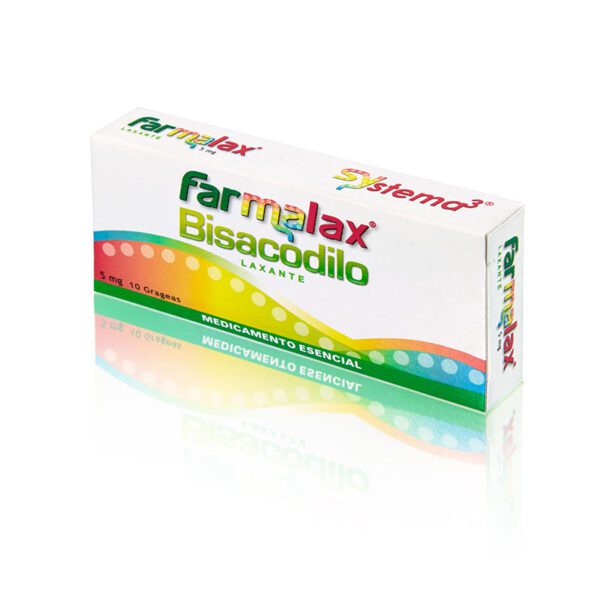Farmalax Bisacodilo 5 Mg 10 Capsulas - Imagen 2