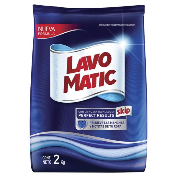 Detergente Polvo Lavomatic Floral 2000Gr - Imagen 2